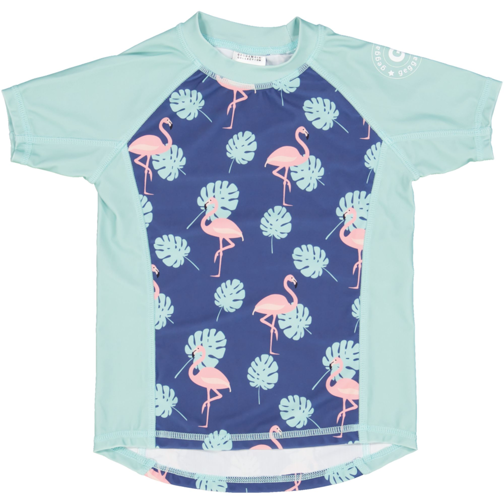 Polera de Baño m/c - Geggamoja - Flamingo