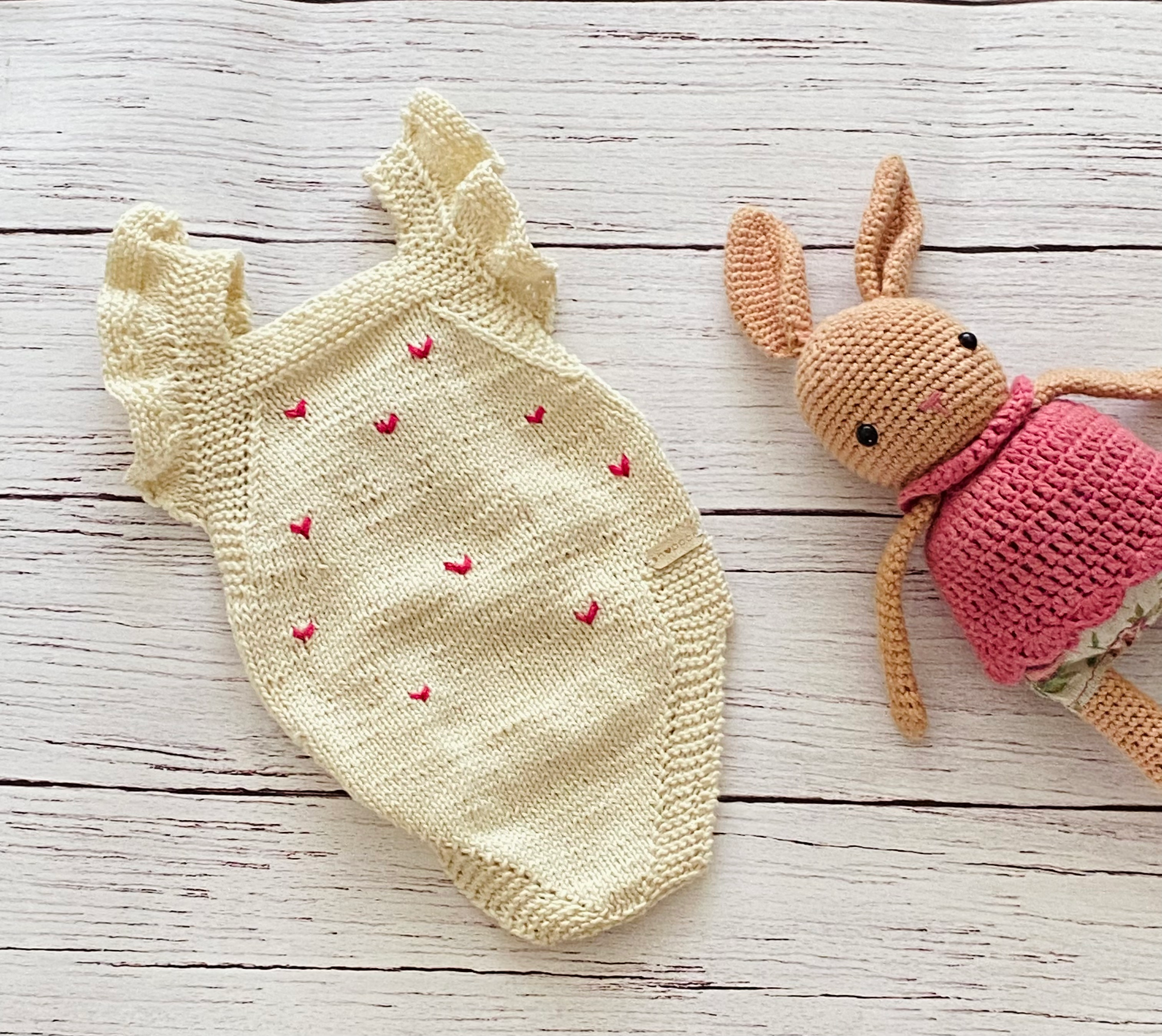 Jardinera Sofía - Hoppa - Blanco Invierno