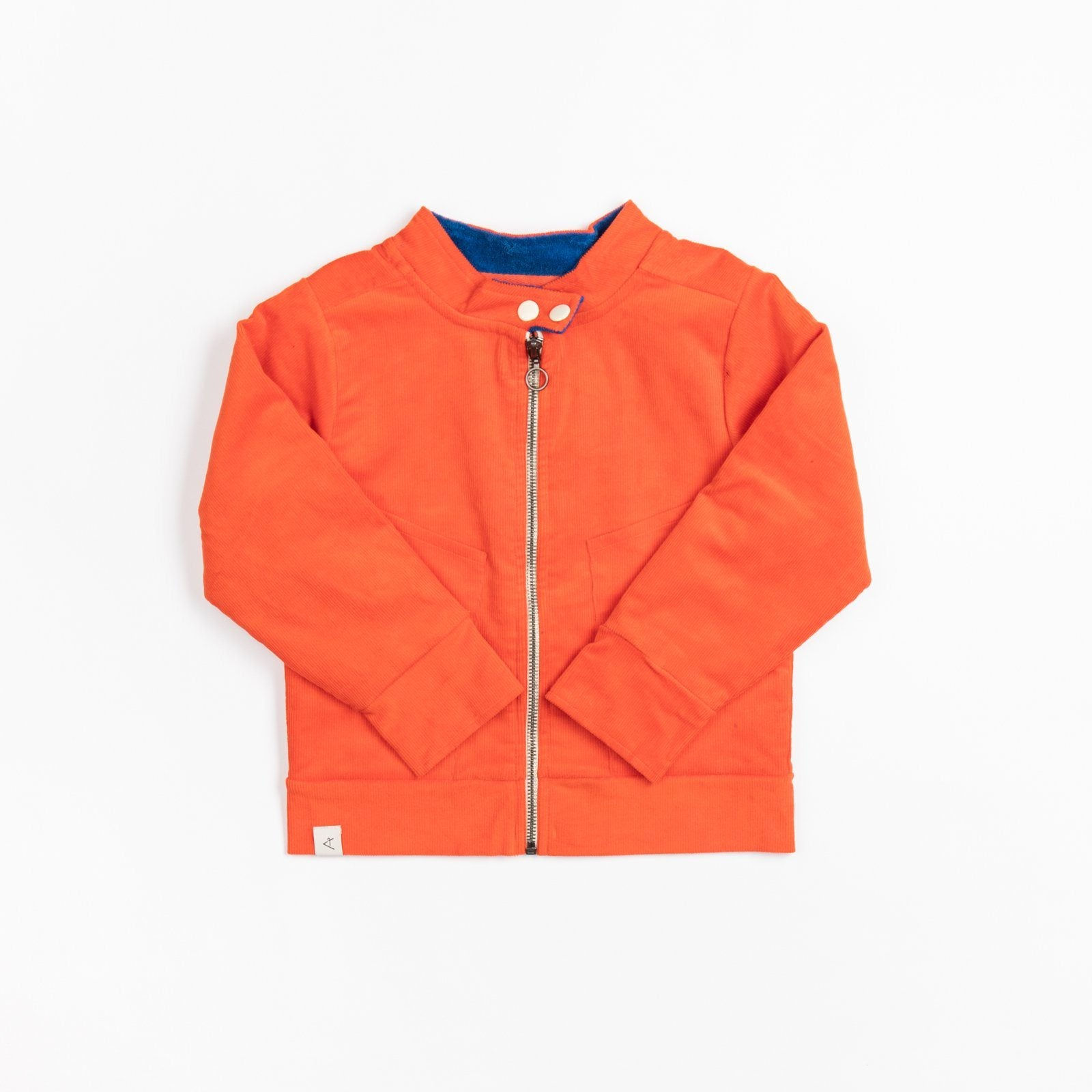 Chaqueta Biker - Alba of Denmark - Spicy Orange