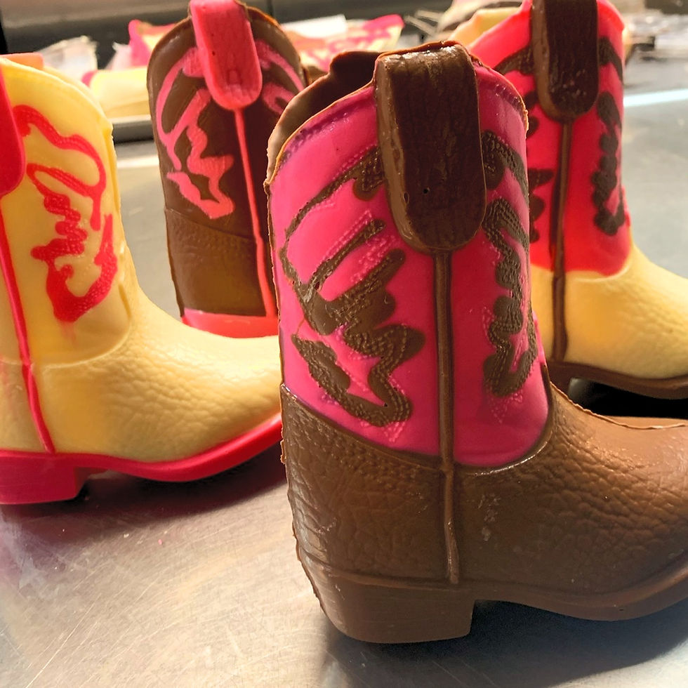 Imej kecil: Really Cute Pink Western Boot