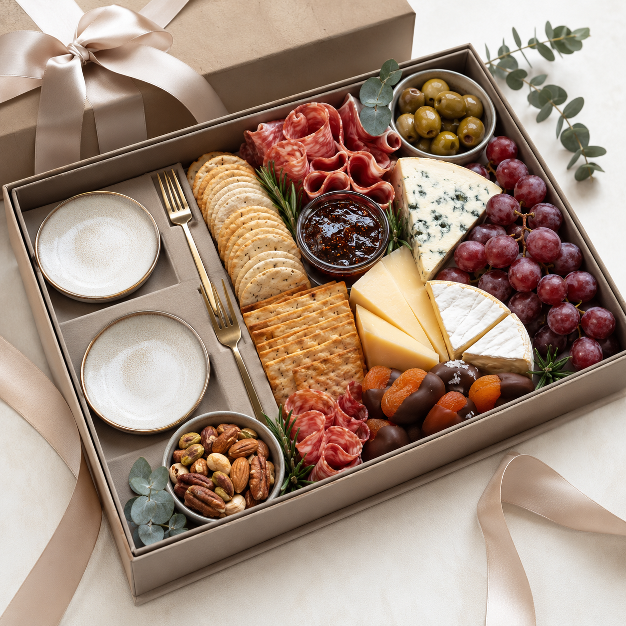 SAVORY & SWEET CHARCUTERIE BOX