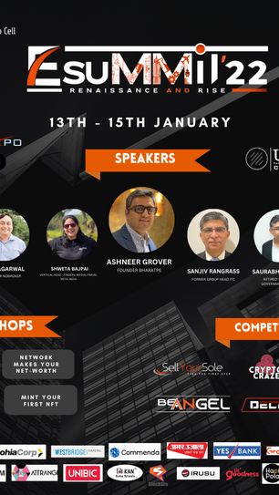 IIT Kanpur E-Summit'22 13th-15th January 2023