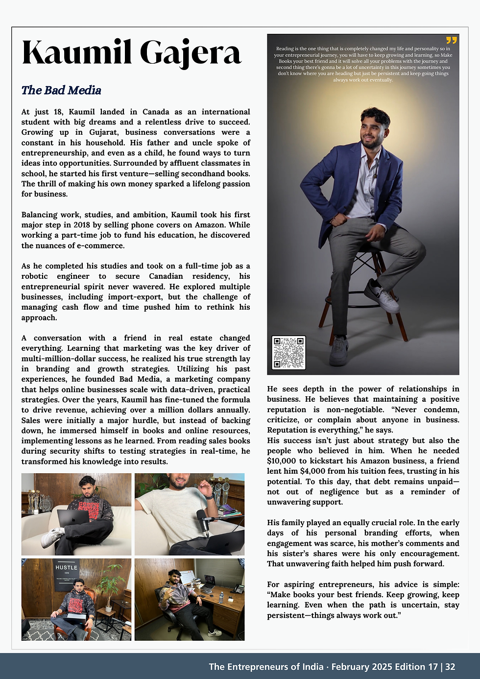 Thumbnail: Full Page Magazine Article (Monthly Edition)