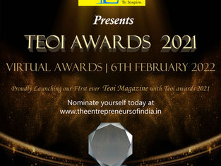 TEOI Awards 2021 | Creating History w/ Indian Entrepreneurs!