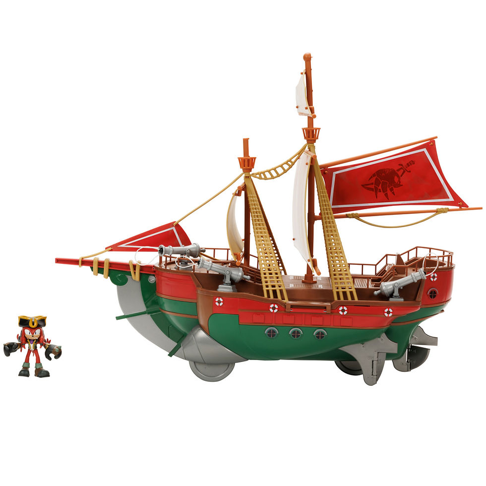 Miniatura: Playset Barco Pirata - Sonic
