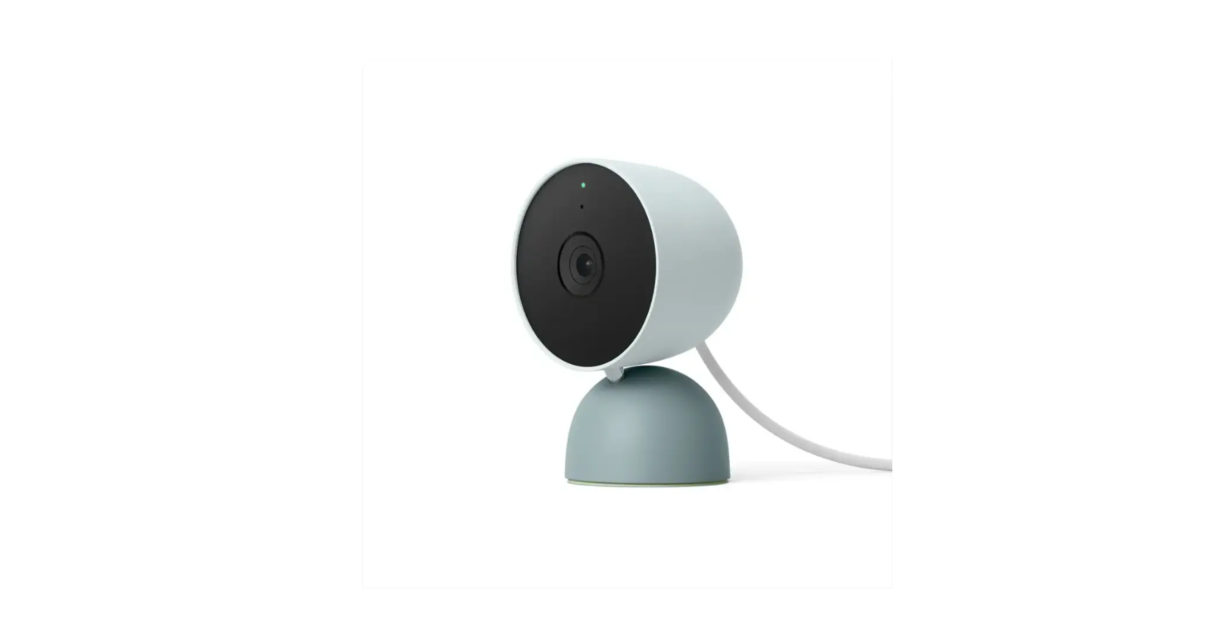 Google - Nest Cam Indoor Wired Security Camera - Fog