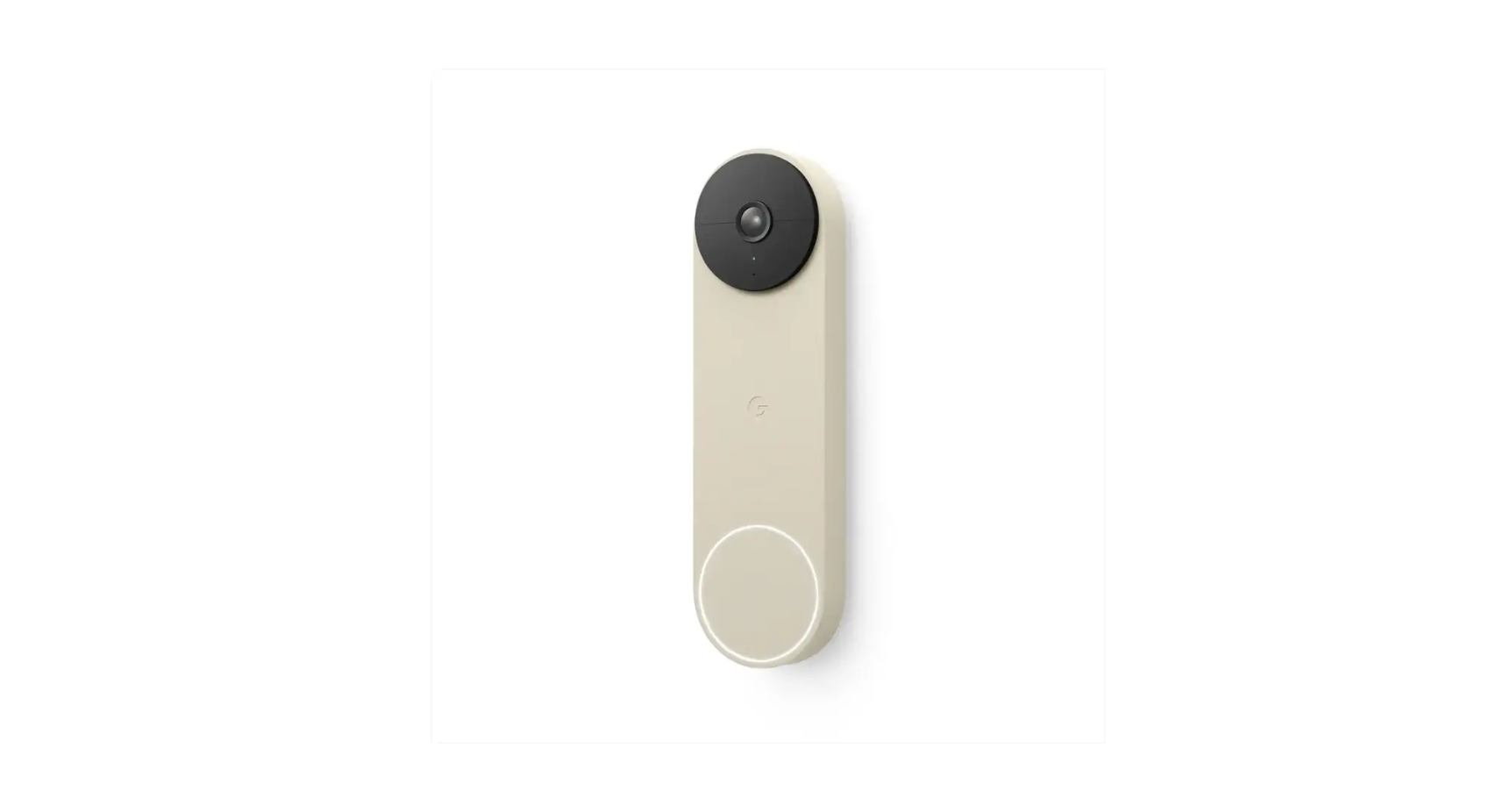 Google - Nest Wi-Fi Video Doorbell - Battery Operated - Linen