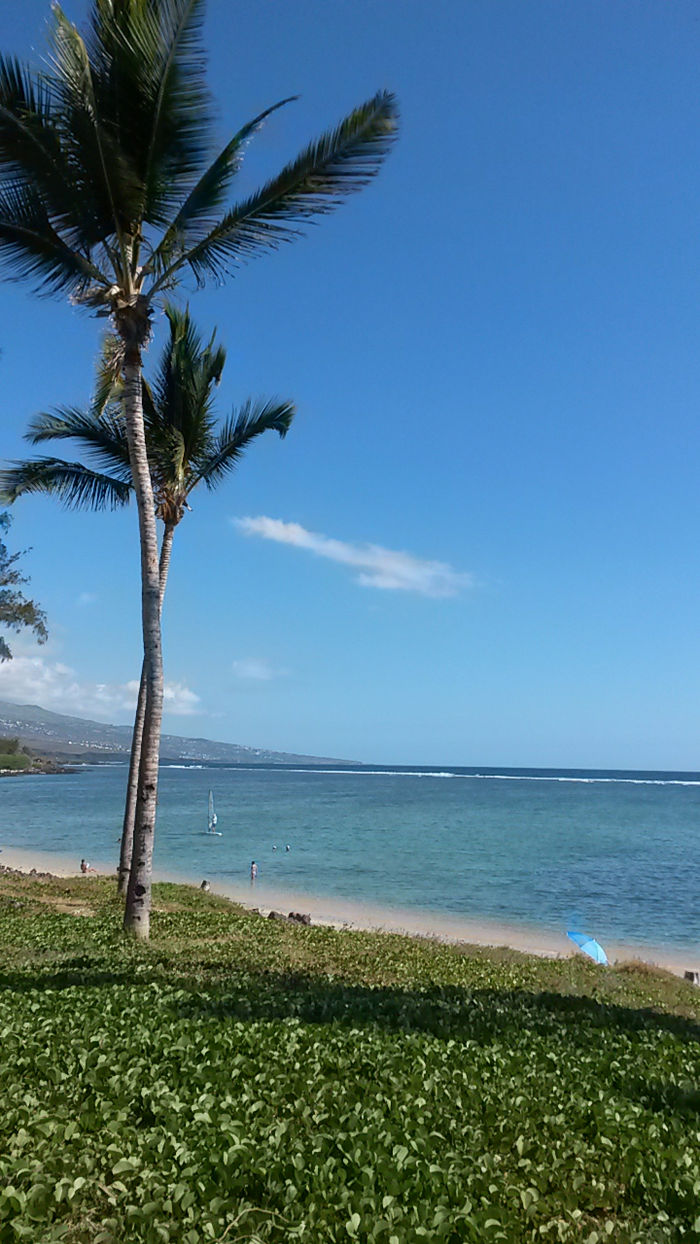 La plage du trou d'eau