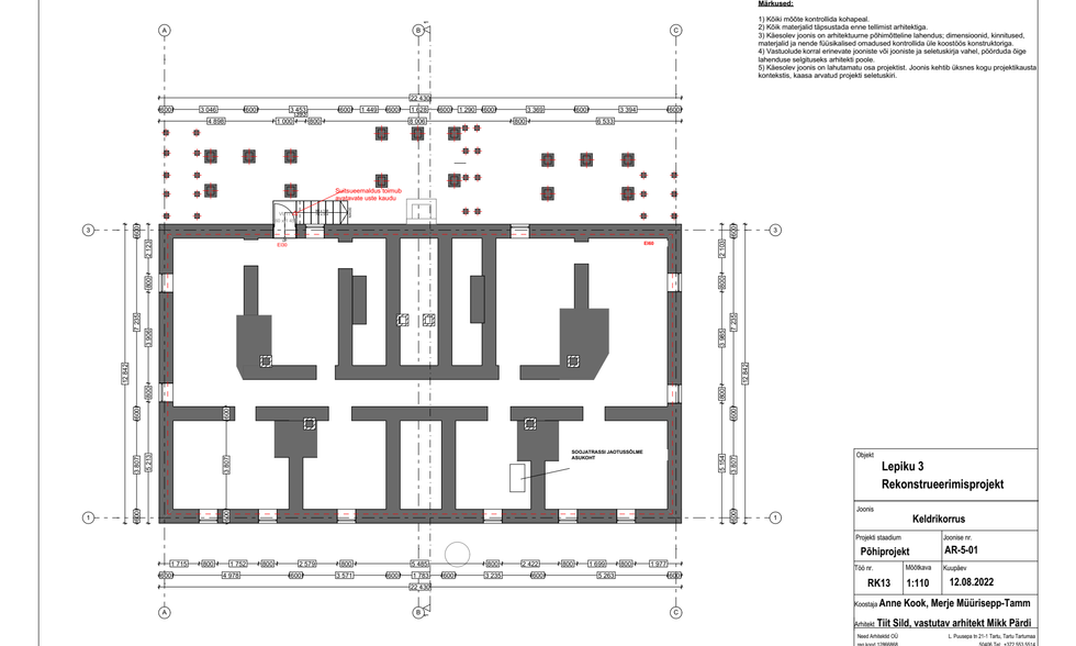 konstruktiivne põhiprojekt