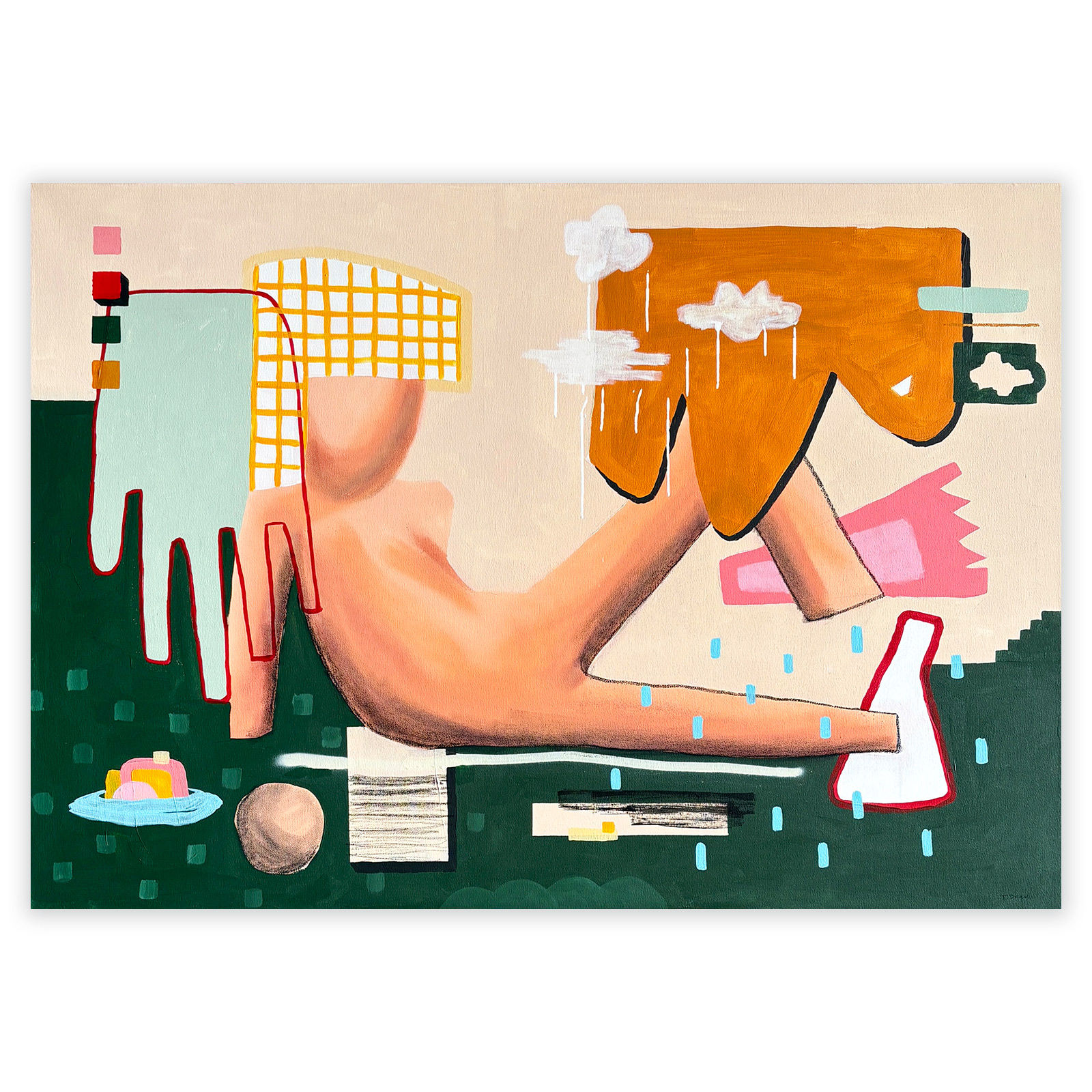 "Fragments of being“ // Canvas // 140x100cm
