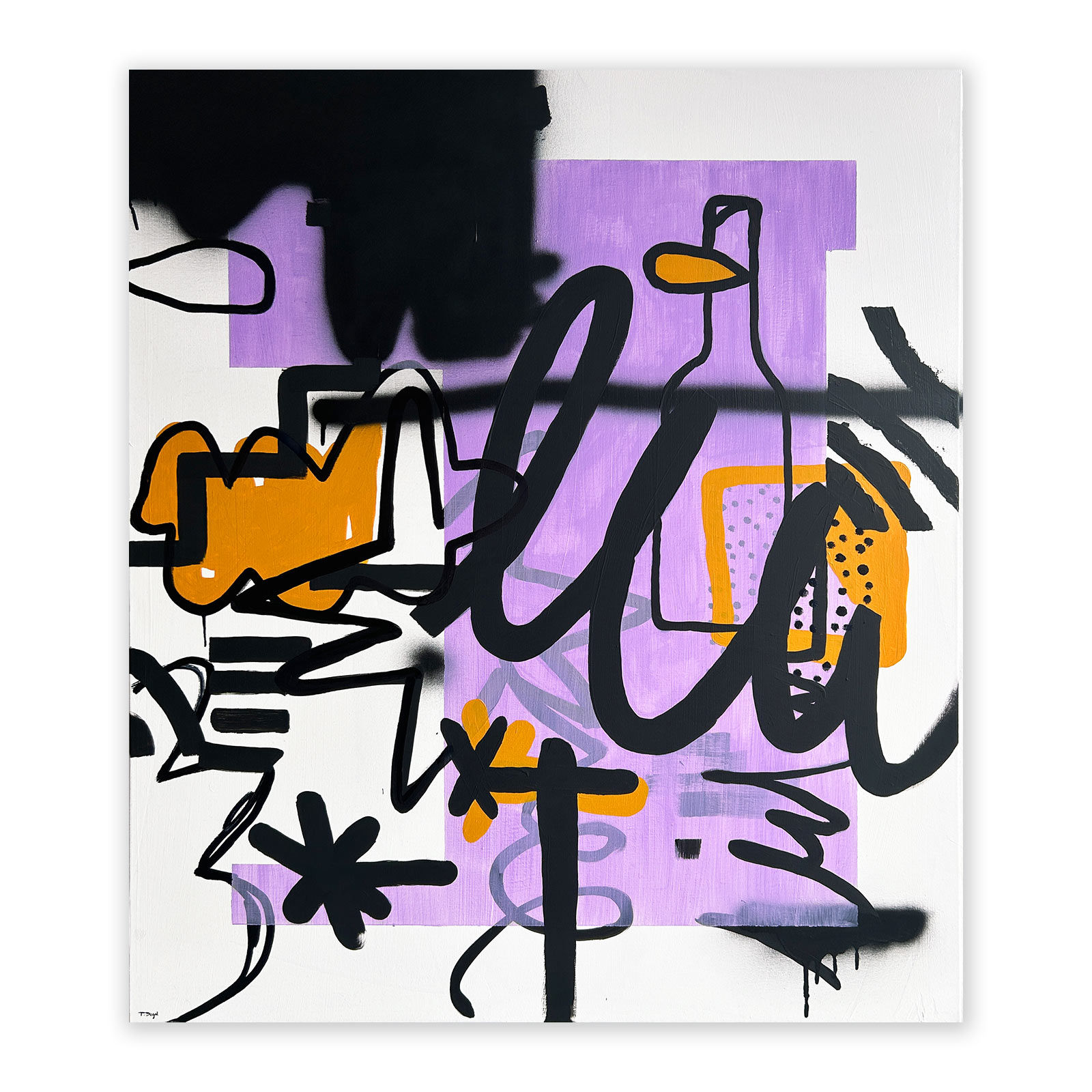 "Real Process I“ // Canvas // 100x120cm