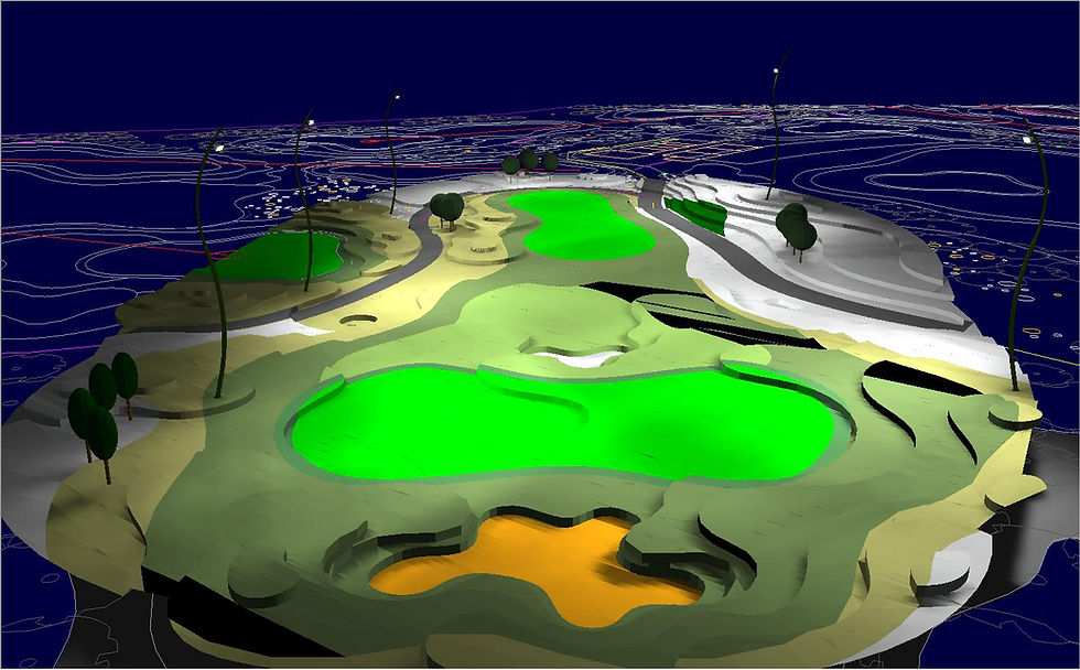 थंबनेल: Golf Course Lighting Design using Dialux Render
