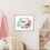 Miniaturbild: Personalisierte Kinderillustration Oksana Oktopus Watercolor Fine Art Druck