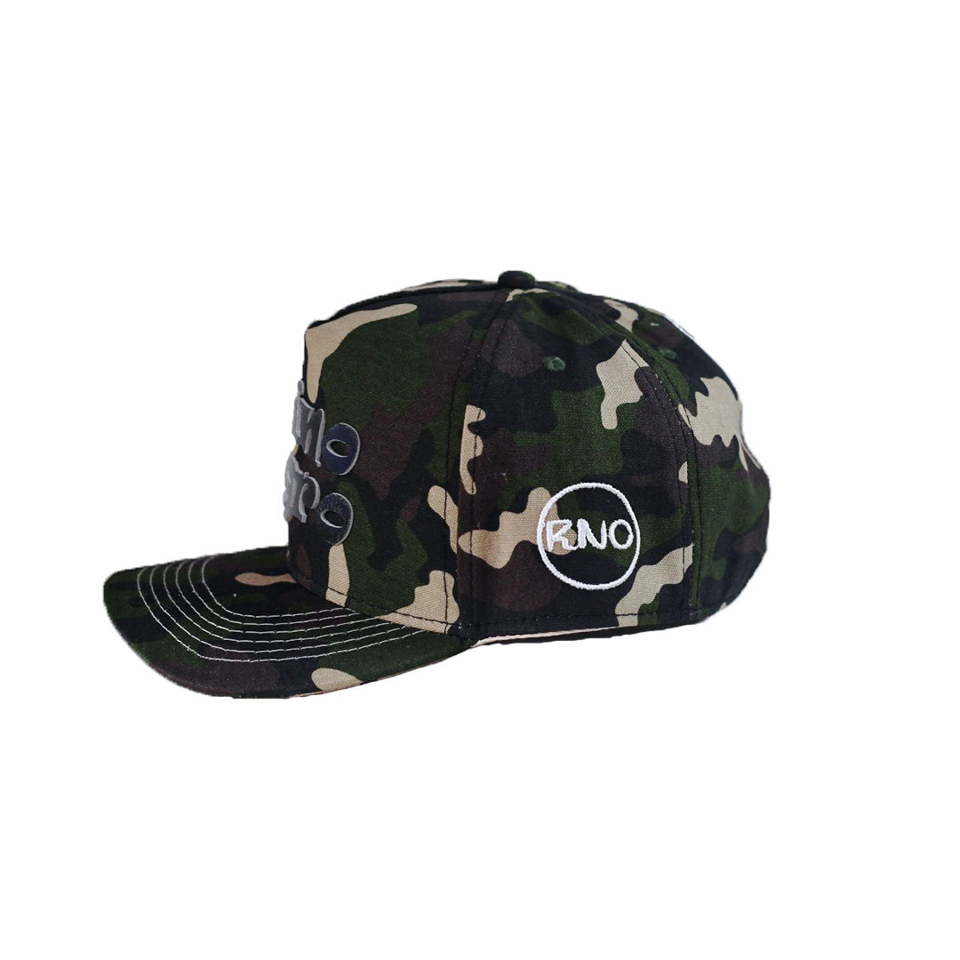 Boné RNO Aba Curva Camuflado