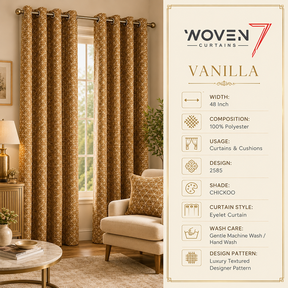 Thumbnail: Premium Curtains Vanilla