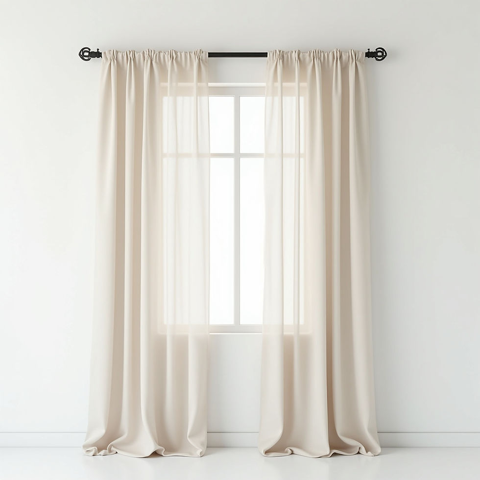 Sheer Linen Look