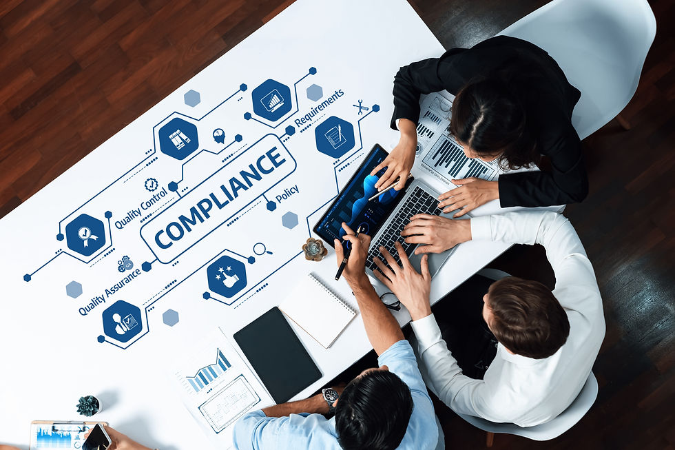 architects and builders collaborating on compliance-first design strategy