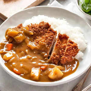 咖喱鸡排饭 Curry Chicken Katsu With Rice