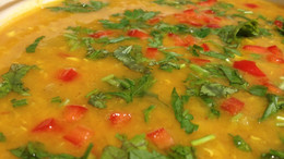 דאל | תבשיל עדשים הודי כתום