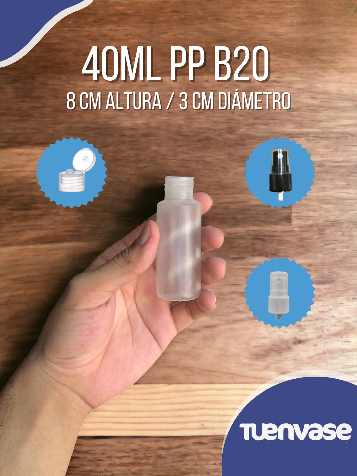 BOTELLITA PP 40ML B20