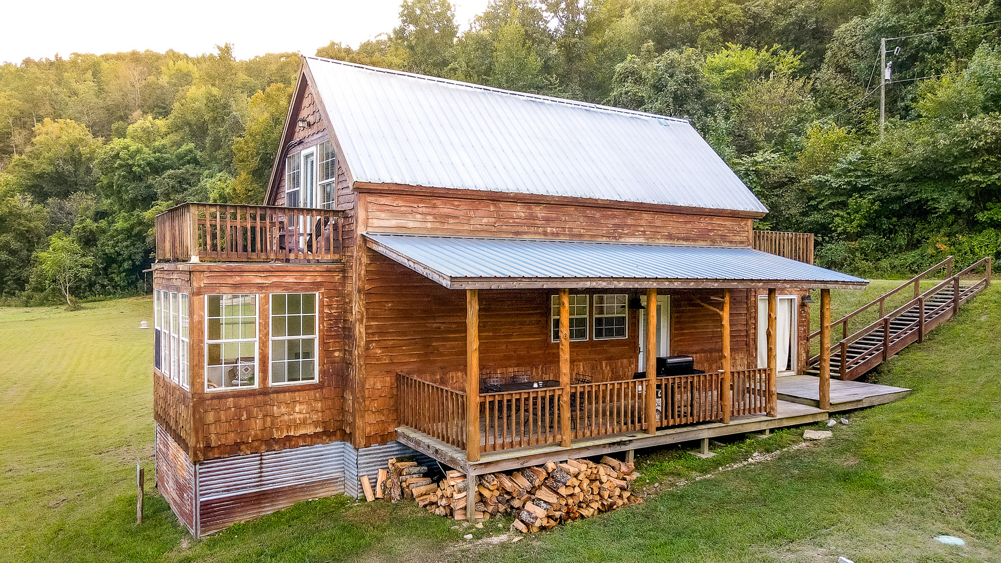 Meadow Cabin Rental Fireside Retreats