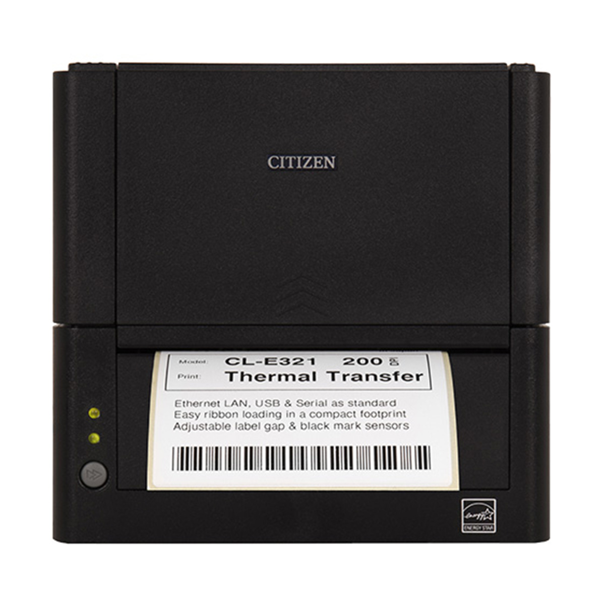 Citizen CL-E321 barcode printer official product photo