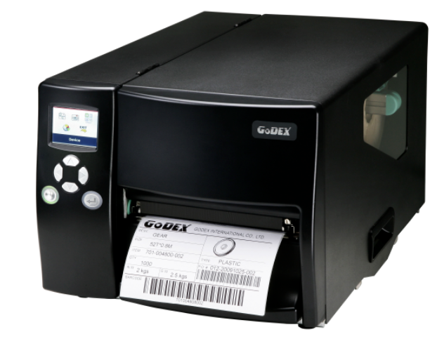 GoDEX EZ6250i Wide-format industrial label printer – Representative EZ6250 product-family chassis image shared by EZ6250i, EZ6350i. Exact regional ports and hardware may differ.