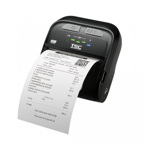 Genuine model-associated TSC TDM-30 barcode printer photograph