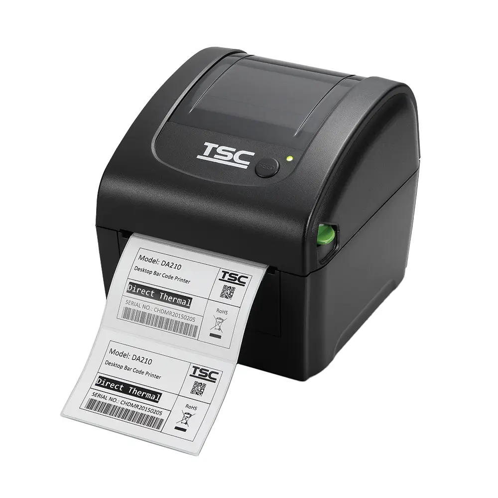 TSC DA210 genuine model-specific barcode printer product photo