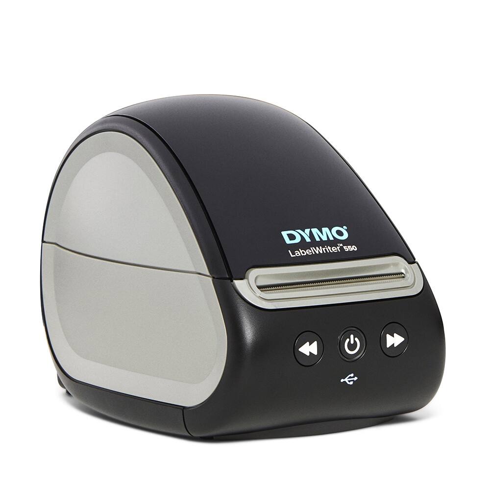 Actual DYMO LabelWriter 550 label printer — individual model photograph on clean white product background