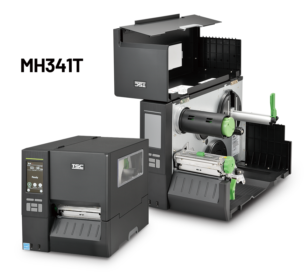 TSC MH341T genuine model-specific barcode printer product photo