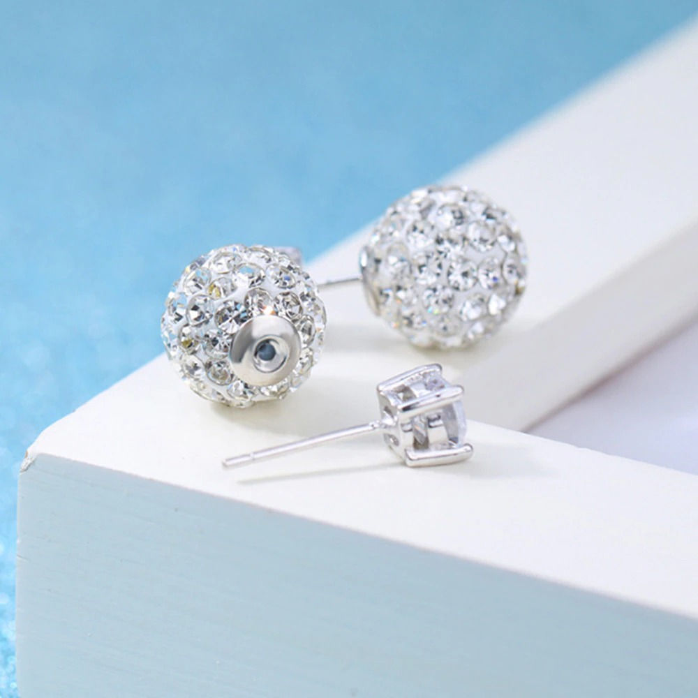 Perlas 2 en 1 de plata esterlina 925