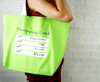 กระเป๋า Shopping List