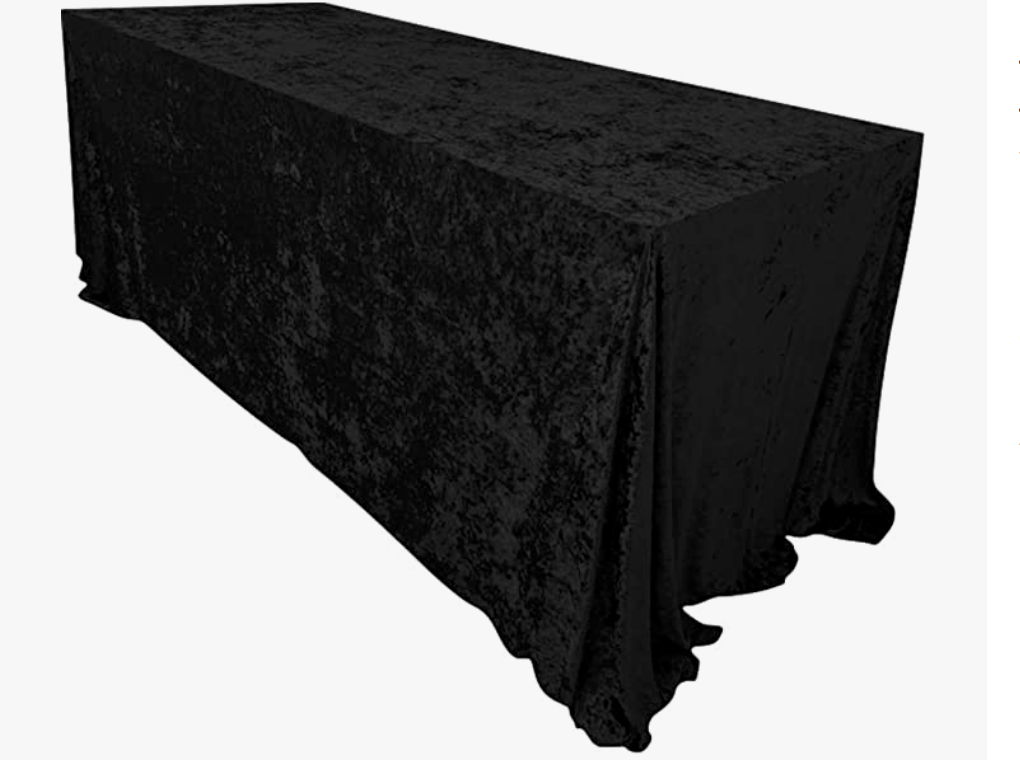 Noir Velvet Luxe Linen