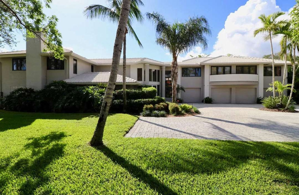 Exterior Painting, Palm Beach County, improve your house curve appeal