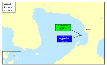 @ReCAAP_ISC ReCAAP ISC Weekly Report 18 - 24 July 2017 #piracy #marsec #SEAS #shipping #insurance #p