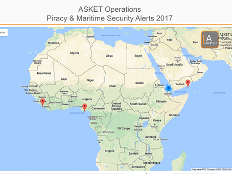 #ASKET Piracy & Maritime Security Alerts - Last 7 Days #marsec #piracy #shipping #maritime #secu