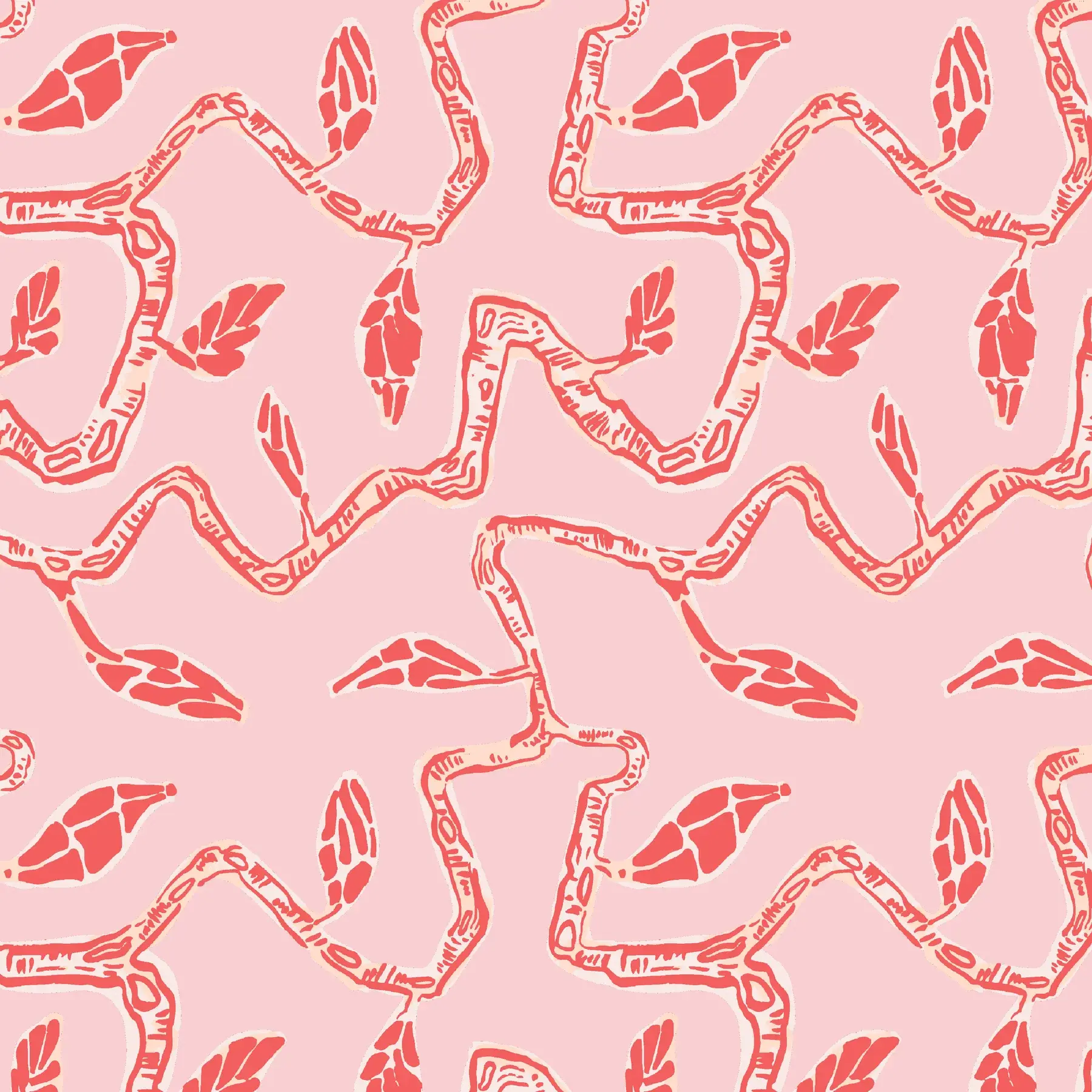 MAB Studio - Twiggy Melon Fabric