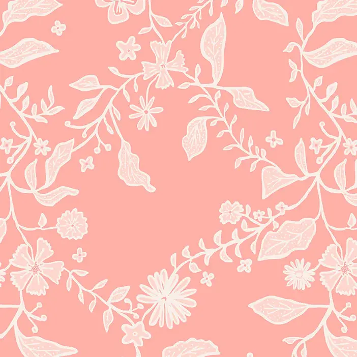 MAB Studio - Lila Apricot Wallpaper