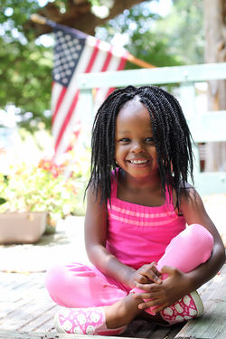 Beautiful little girl!
