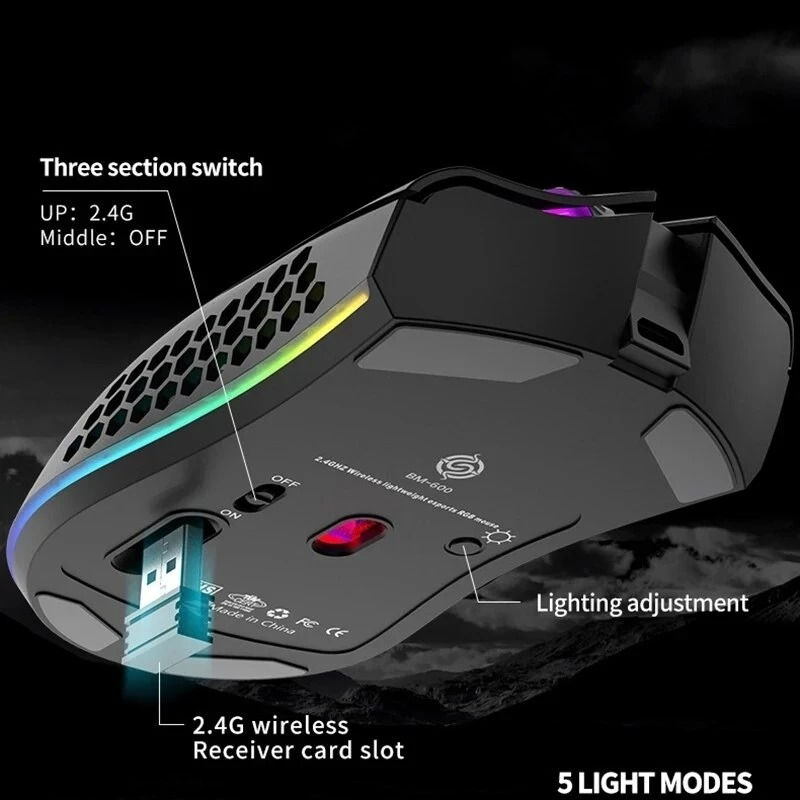 Thumbnail: RGB Wireless Gaming Mouse