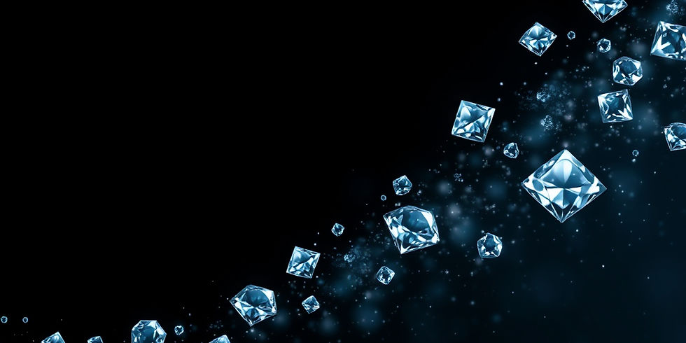 diamonds lining in a black background.jpg