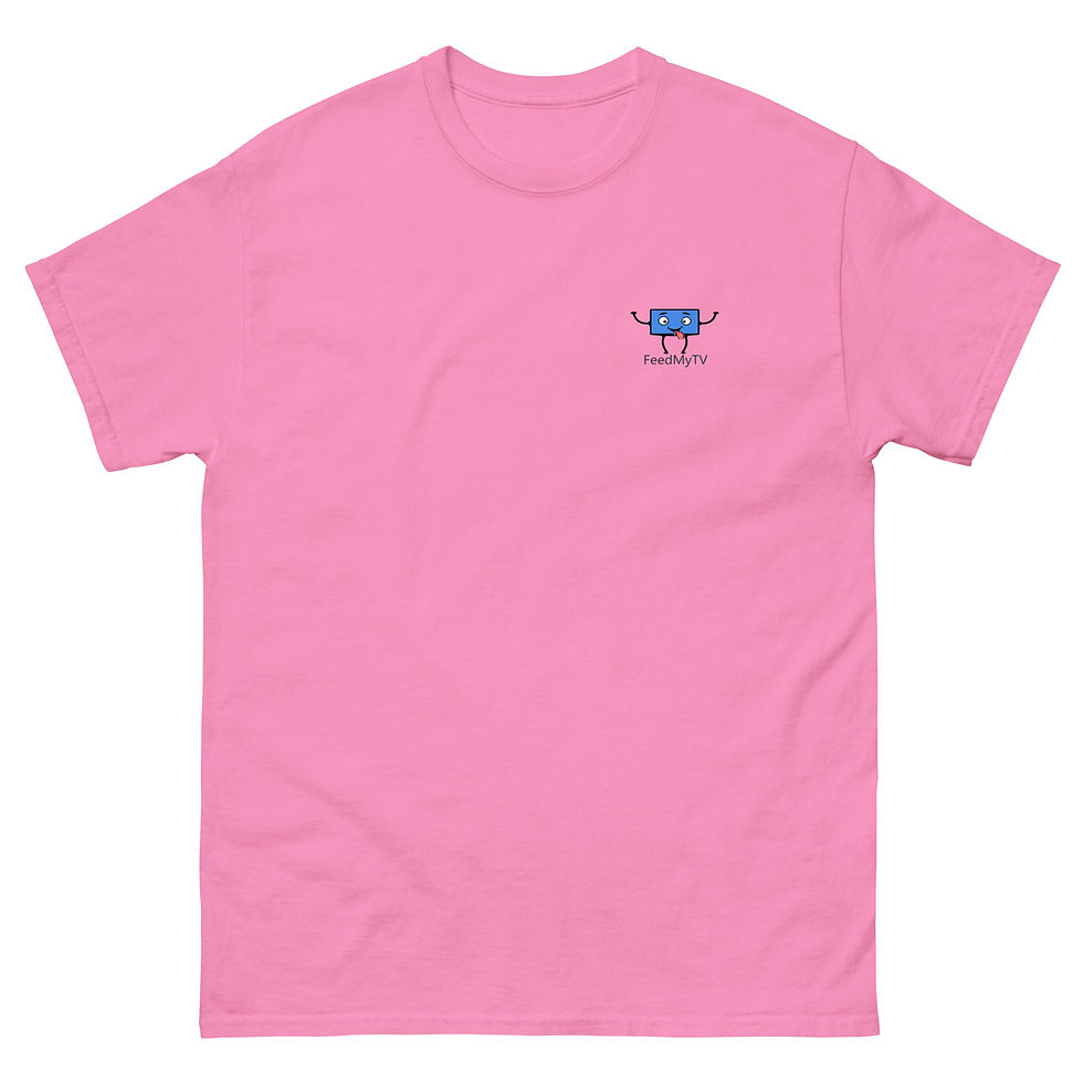 Thumbnail: FeedMyTV Front Logo Unisex Classic Cotton T-Shirt