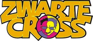 Zwarte cross logo