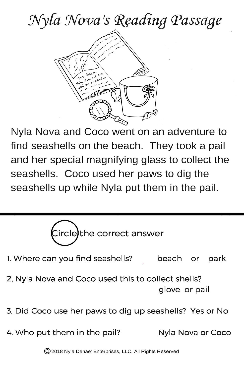 Miniatura: Paquete de actividades Nyla Nova
