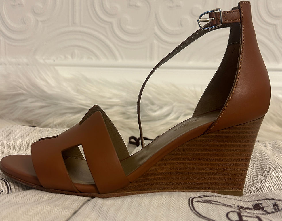 Thumbnail: Hermes Legend Sandal, Size 36.5 with dust bag