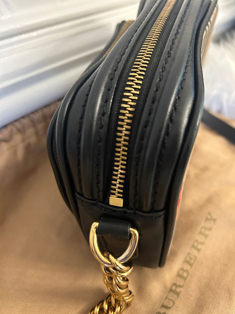 Thumbnail: Burberry  Check Link Camera Bag