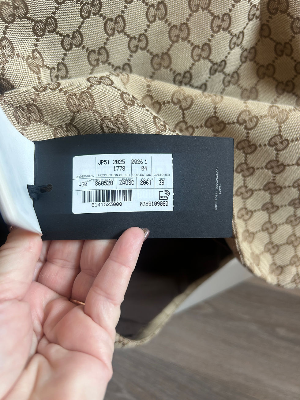 Thumbnail: Gucci GG Supreme Jacquard Skirt-Size 38  (S)