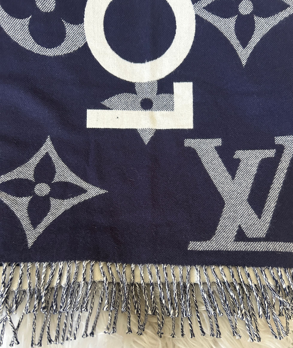 Thumbnail: Louis Vuitton Monogram Capital Scarf in Cashmere & Wool