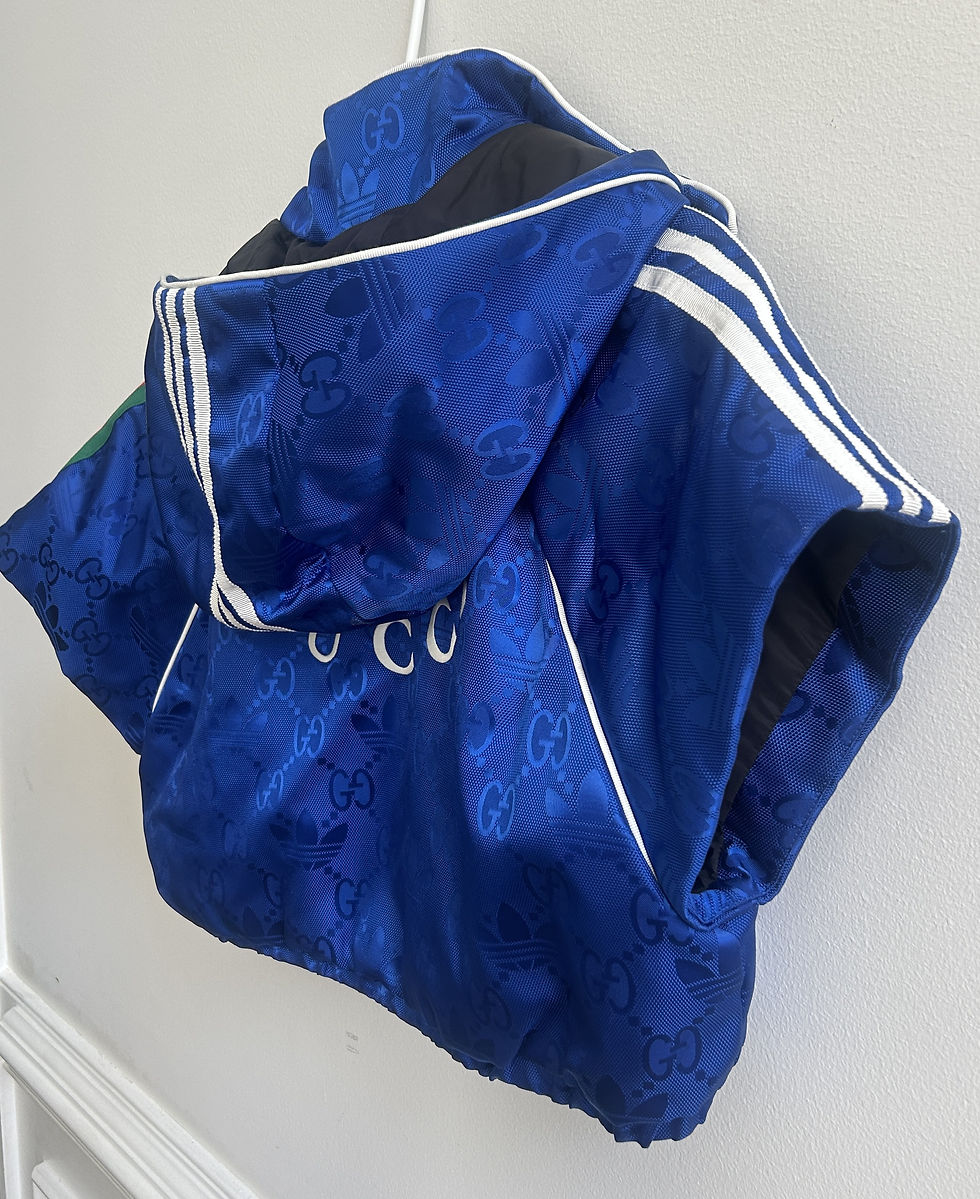 Thumbnail: Gucci GG x Adidas Jacket, Size 38 (M)